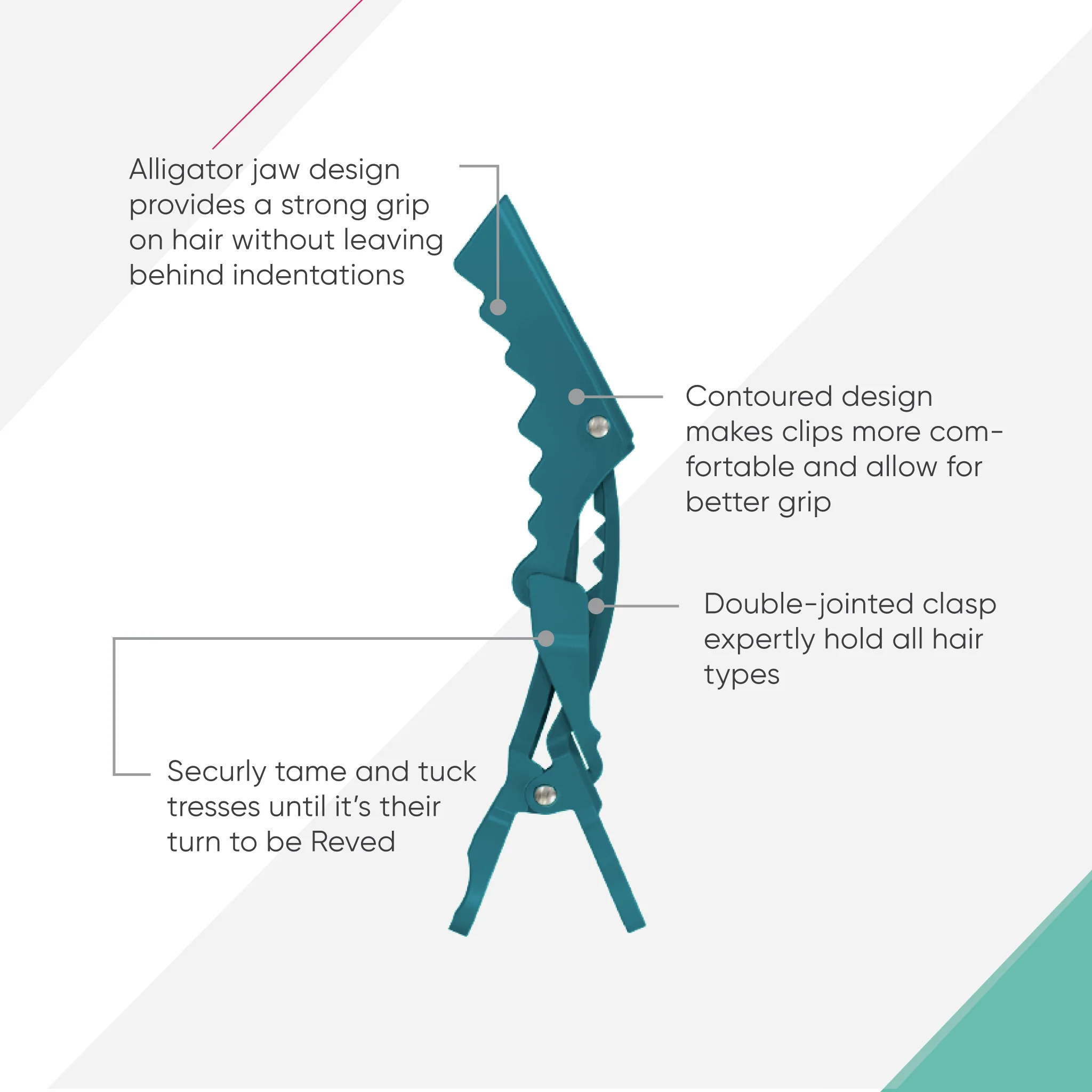 Up For Grabs Sectioning Clips - Azure - Image 5